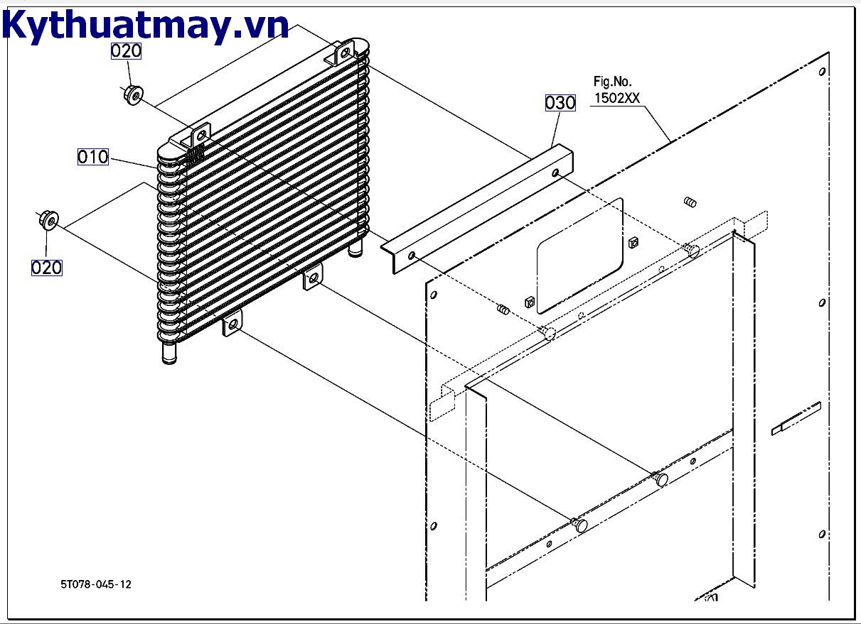 Bình giảm nhiệt dầu